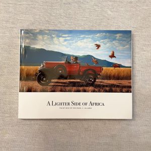 A Lighter Side of Africa art book, with the paintings of Michael J. Allard.