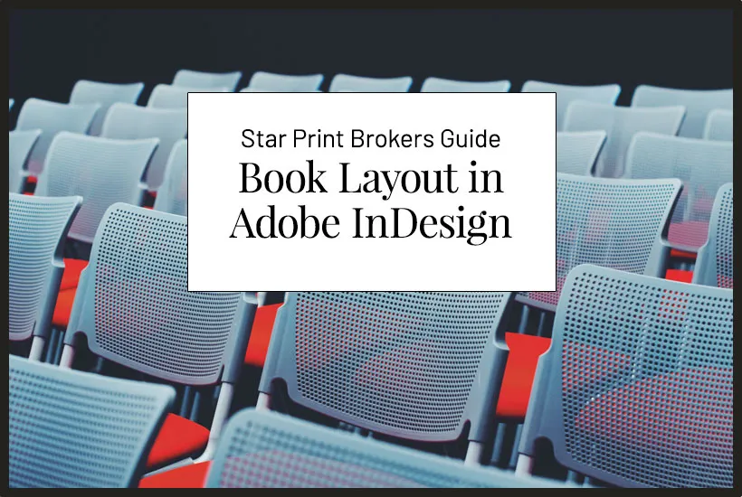Book layout design in Adobe InDesign