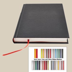 Ribbon marker - Ribbon Bookmark in various width and colors. We have more to make custom books!