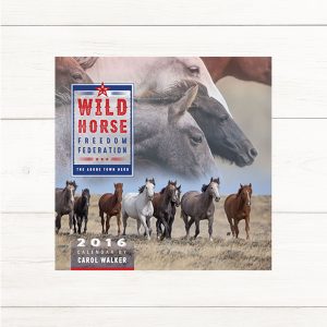 Wild Horse Freedom Federation 2016 Wall Calendar.