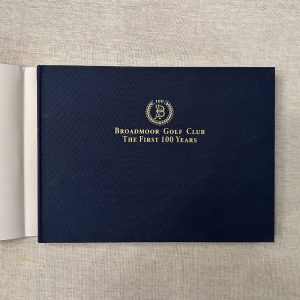 Hardcover (blue cloth) gold foil